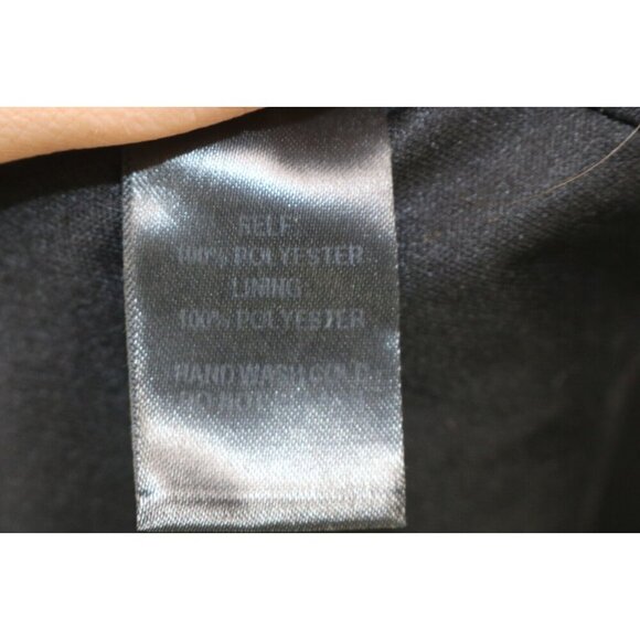 LuLus Halter Black Maxi Dress-Size Medium-Lined-Witchy-Goth - Picture 5 of 8